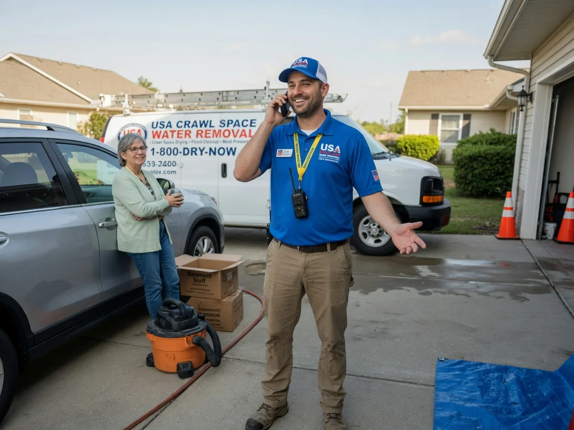 Crawl Space Water Removal Hutchins, TX FAQs